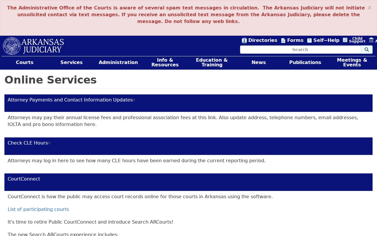 Independence County court docket Arkansas Judiciary online services