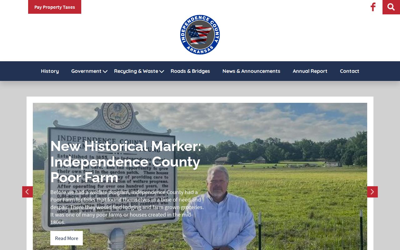 Official Independence County court docket county directory